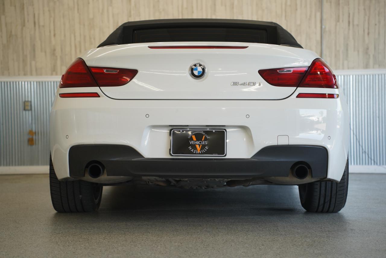 BMW 6 Series 2dr Conv 640i 2013