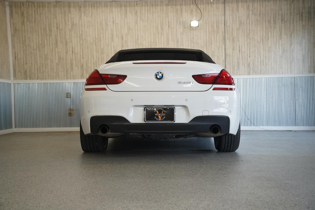 BMW 6 Series 2dr Conv 640i 2013