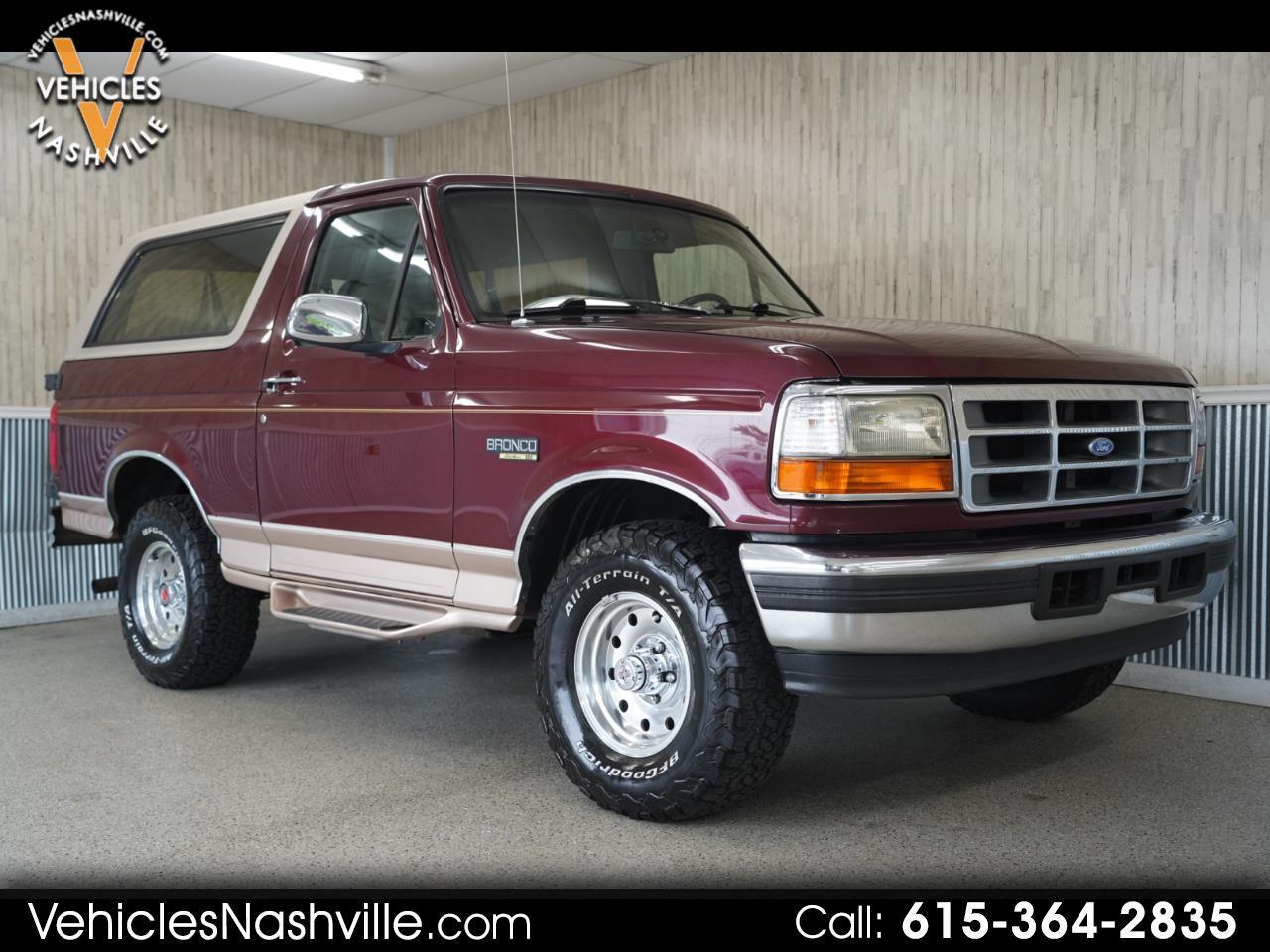 1996 Ford Bronco 105" WB XL