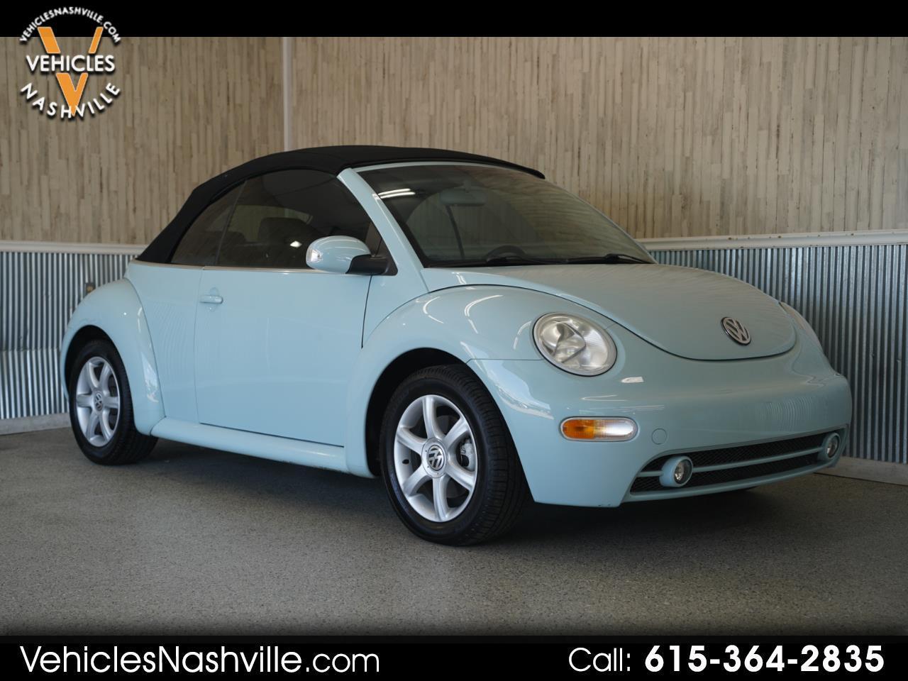 Volkswagen New Beetle Convertible 2dr Convertible GLS Turbo Manual 2004