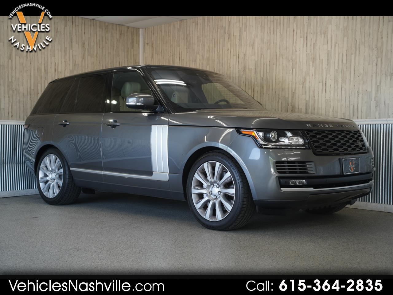 Land Rover Range Rover V8 Supercharged SWB 2017