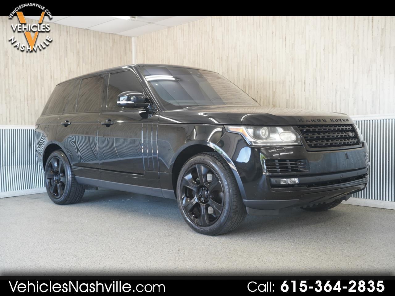 2017 Land Rover Range Rover V8 Supercharged SWB