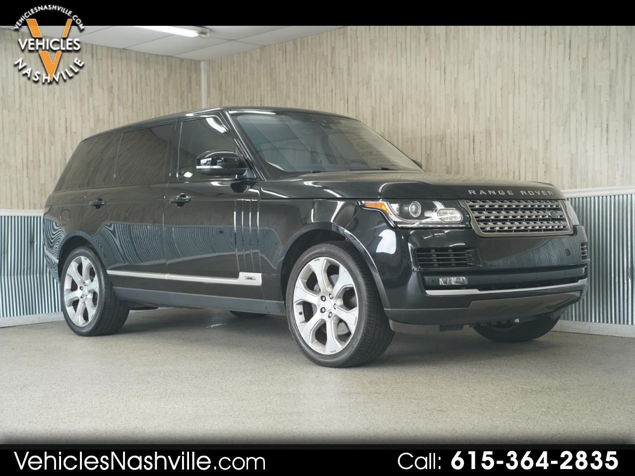 Land Rover Range Rover V8 Supercharged LWB 2017
