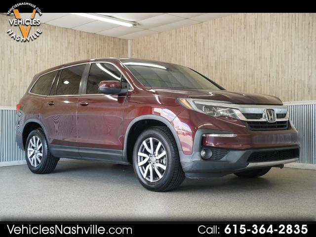 Red (Maroon) 2021 Honda Pilot SUV / Crossover Front-Wheel Drive Automatic