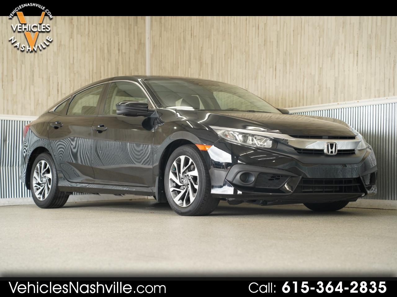 2016 Honda Civic Sedan 4dr CVT EX w/Honda Sensing
