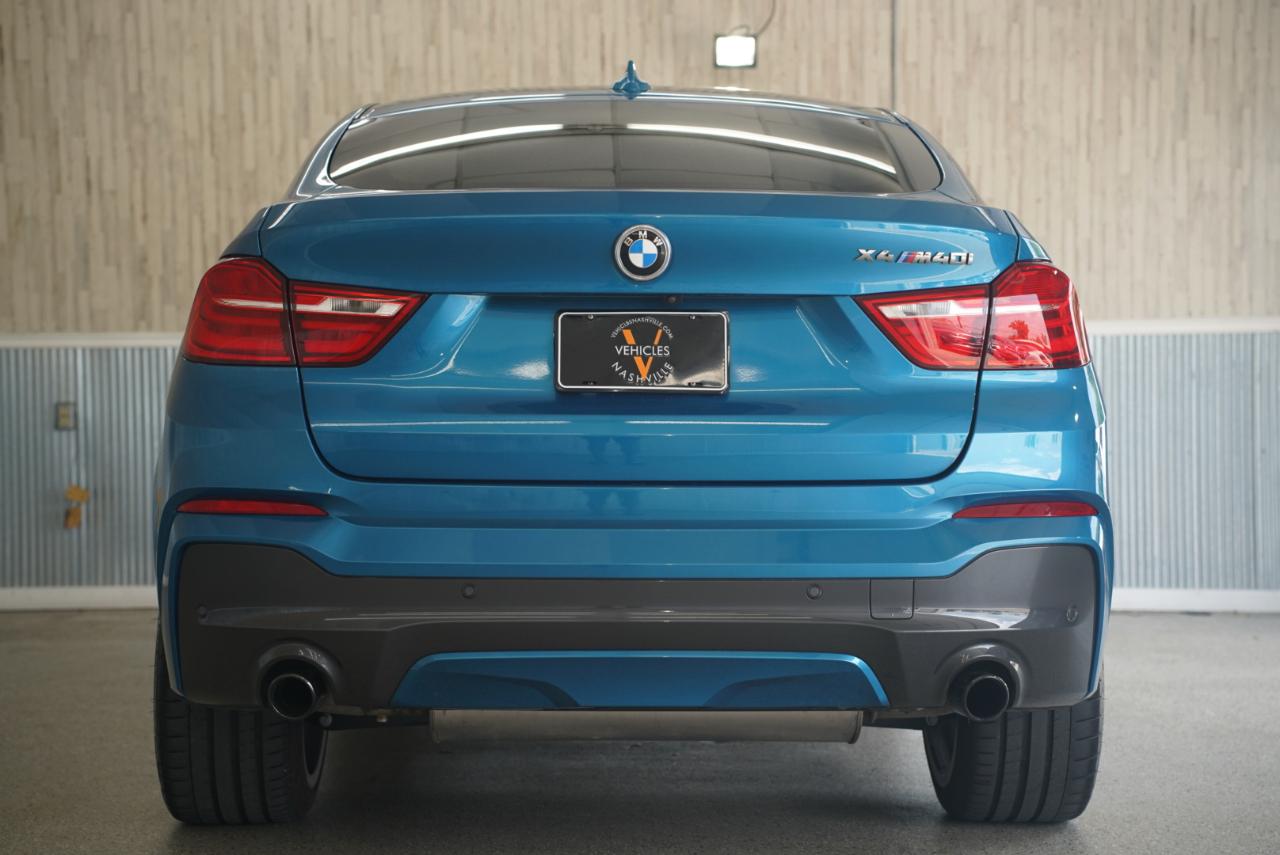 BMW X4 M40i Sports Activity Coupe 2017