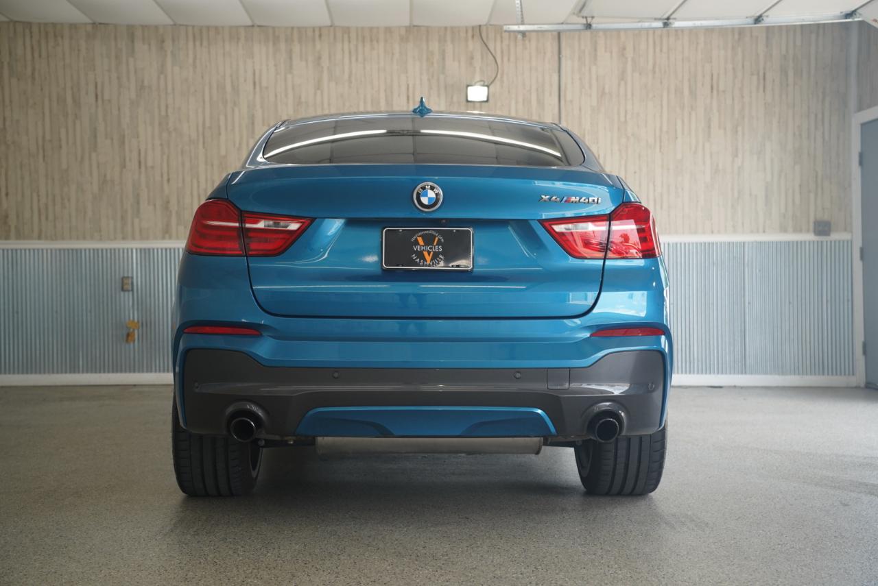 BMW X4 M40i Sports Activity Coupe 2017