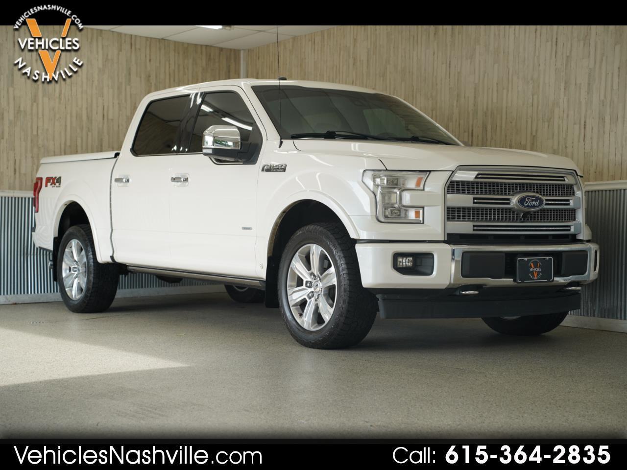 2017 Ford F-150 Platinum 4WD SuperCrew