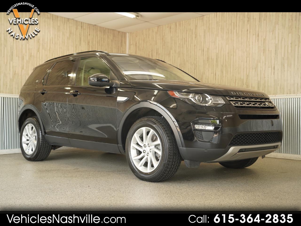 Black 2018 Land Rover Discovery Sport SUV / Crossover All-Wheel Drive Automatic