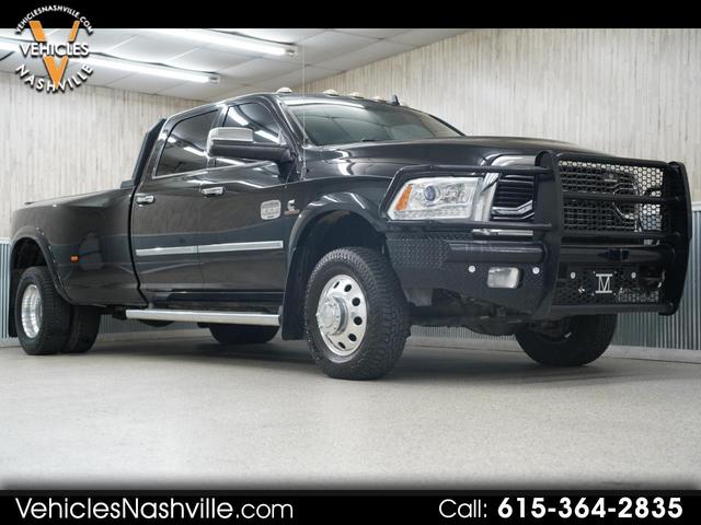 Black 2016 RAM 3500 Pickup Truck Four-Wheel Drive Automatic