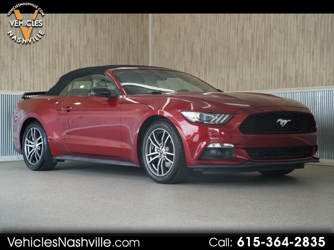 Ford Mustang EcoBoost Premium Convertible 2017