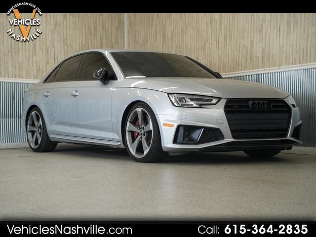 Silver 2019 Audi S4 Sedan All-Wheel Drive 8-Speed Automatic