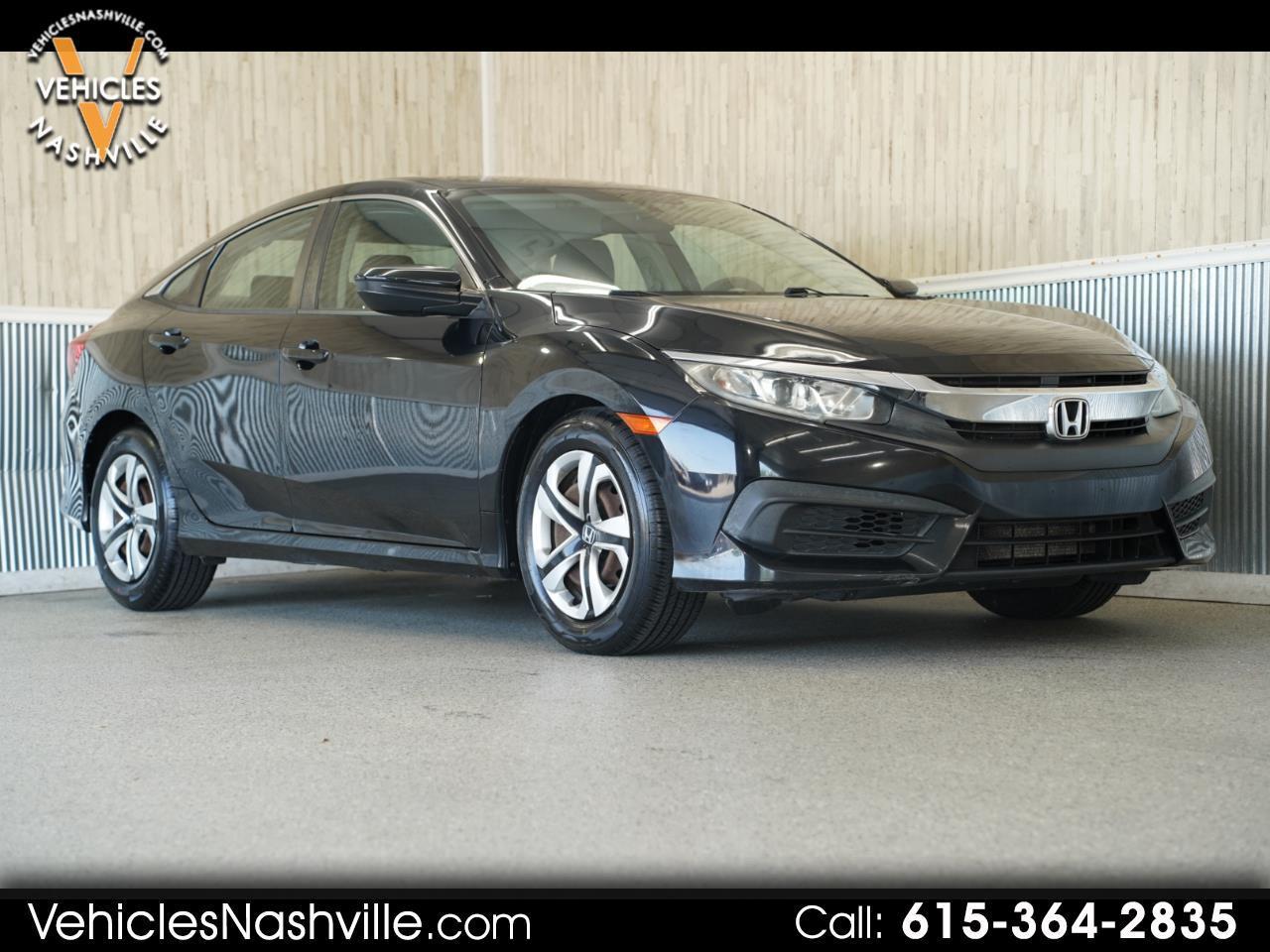 2016 Honda Civic Sedan 4dr CVT LX