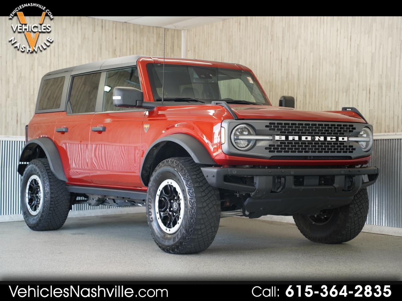 Ford Bronco Badlands 4 Door Advanced 4x4 2022