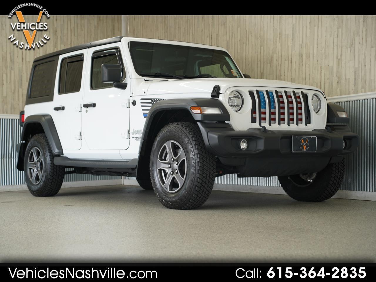 2018 Jeep Wrangler Unlimited Sport S 4x4