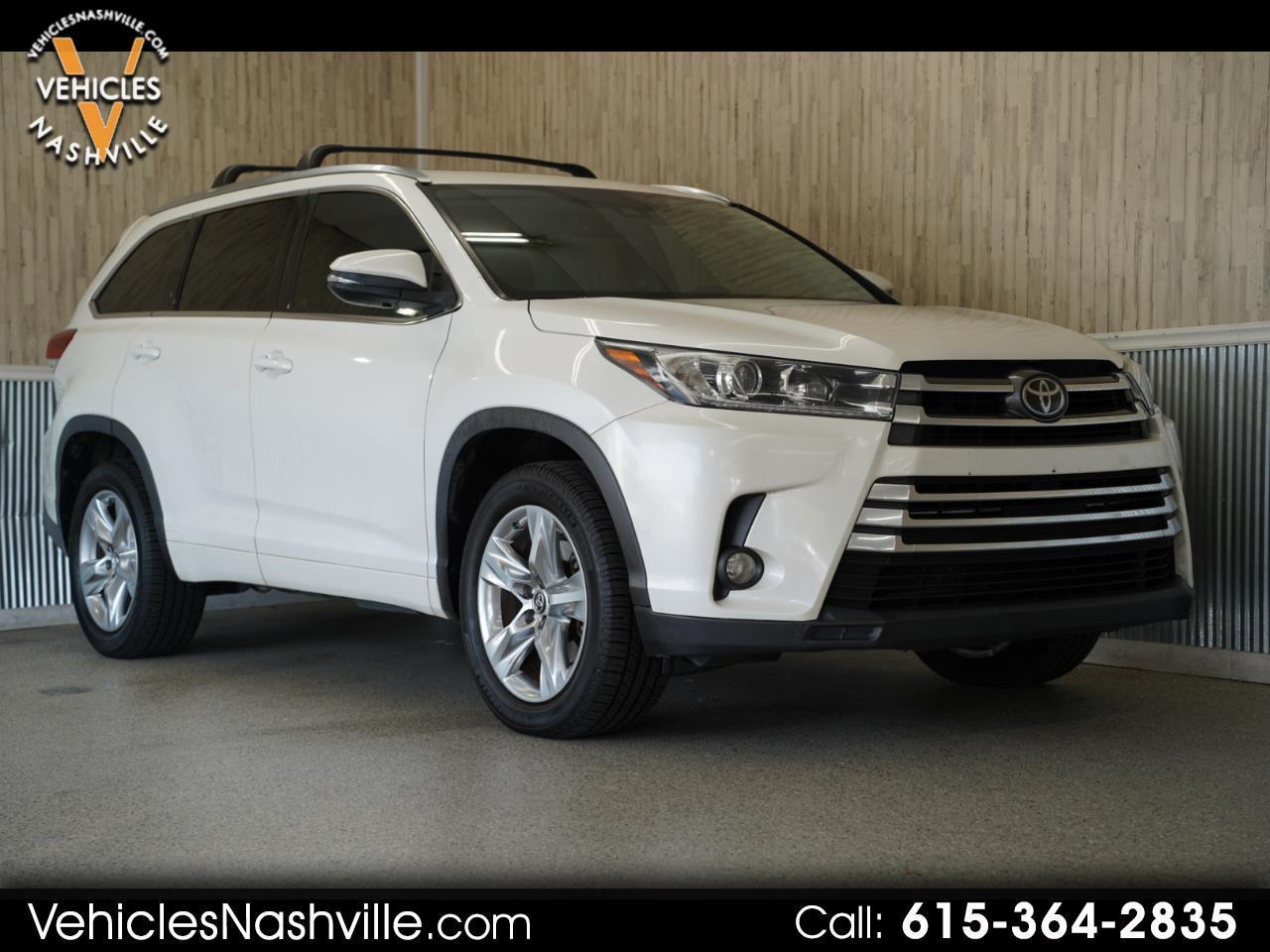 Toyota Highlander Limited V6 FWD (Natl) 2017