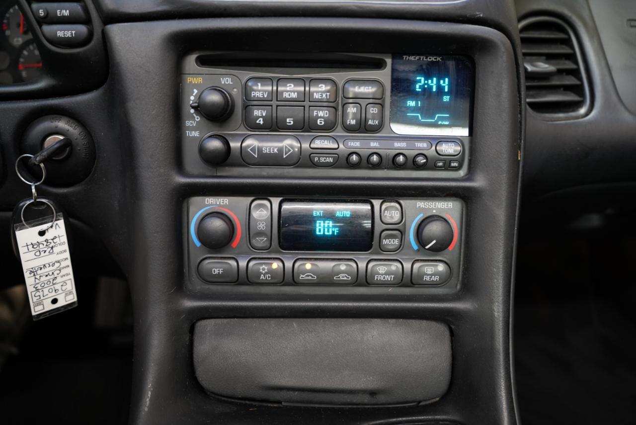 Chevrolet Corvette 2dr Cpe 2003