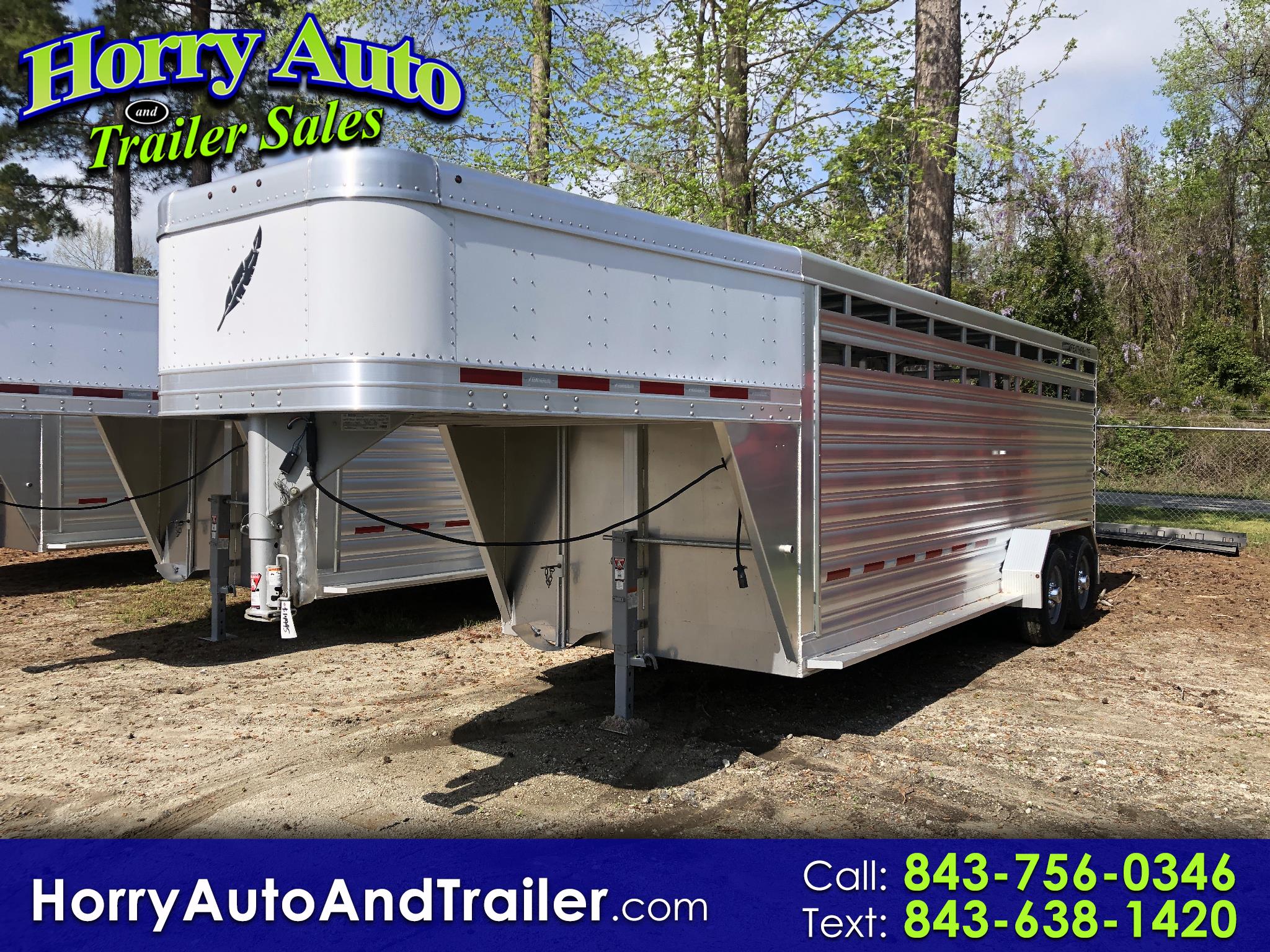 New 2020 Featherlite Trailers 8117 dry weight 3580 lbs for Sale in