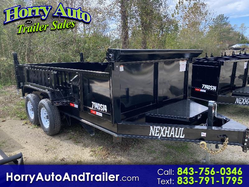 New 2023 Nex Haul Dump Trailer 7 x 14 for Sale in Loris SC 29569 Horry