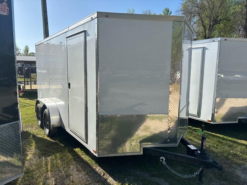 2026 Quality Cargo 7x14TA Enclosed v/ramp 7k gvwr