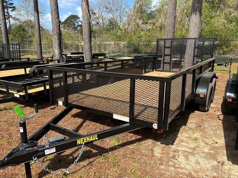 2026 Nex Haul Contractor Trailer 7x16 24 inch high sides 7k gvwr