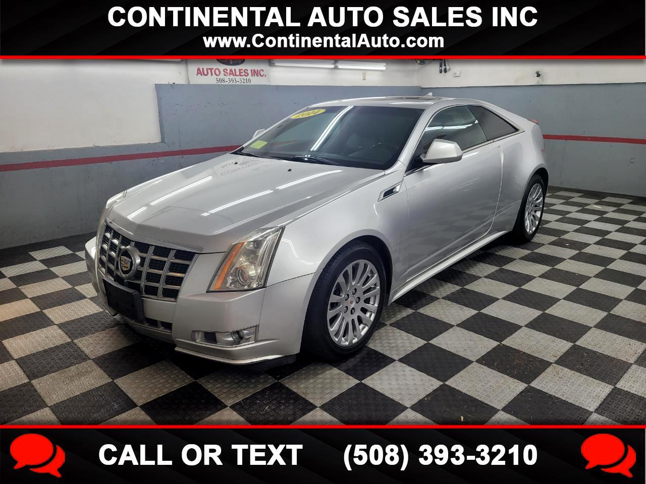 Cadillac CTS Coupe 2dr Cpe Performance AWD 2014