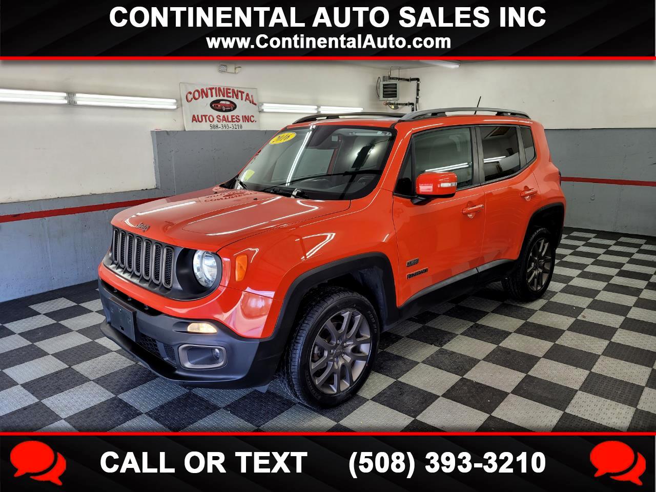 Jeep Renegade 4WD 4dr 75th Anniversary 2016
