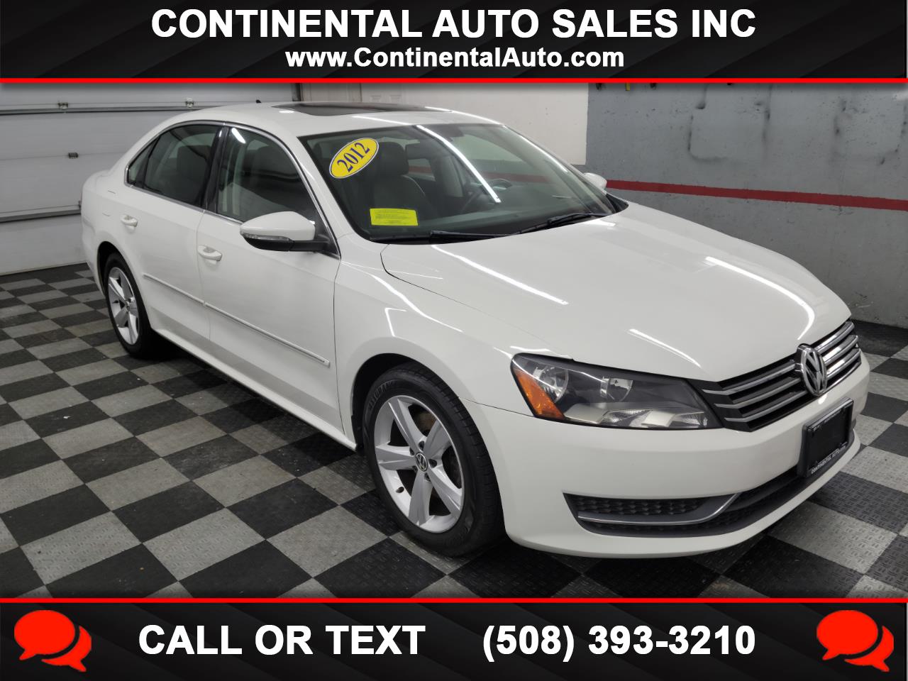 2012 Volkswagen Passat 4dr Sdn 2.5L Auto SEL Premium PZEV