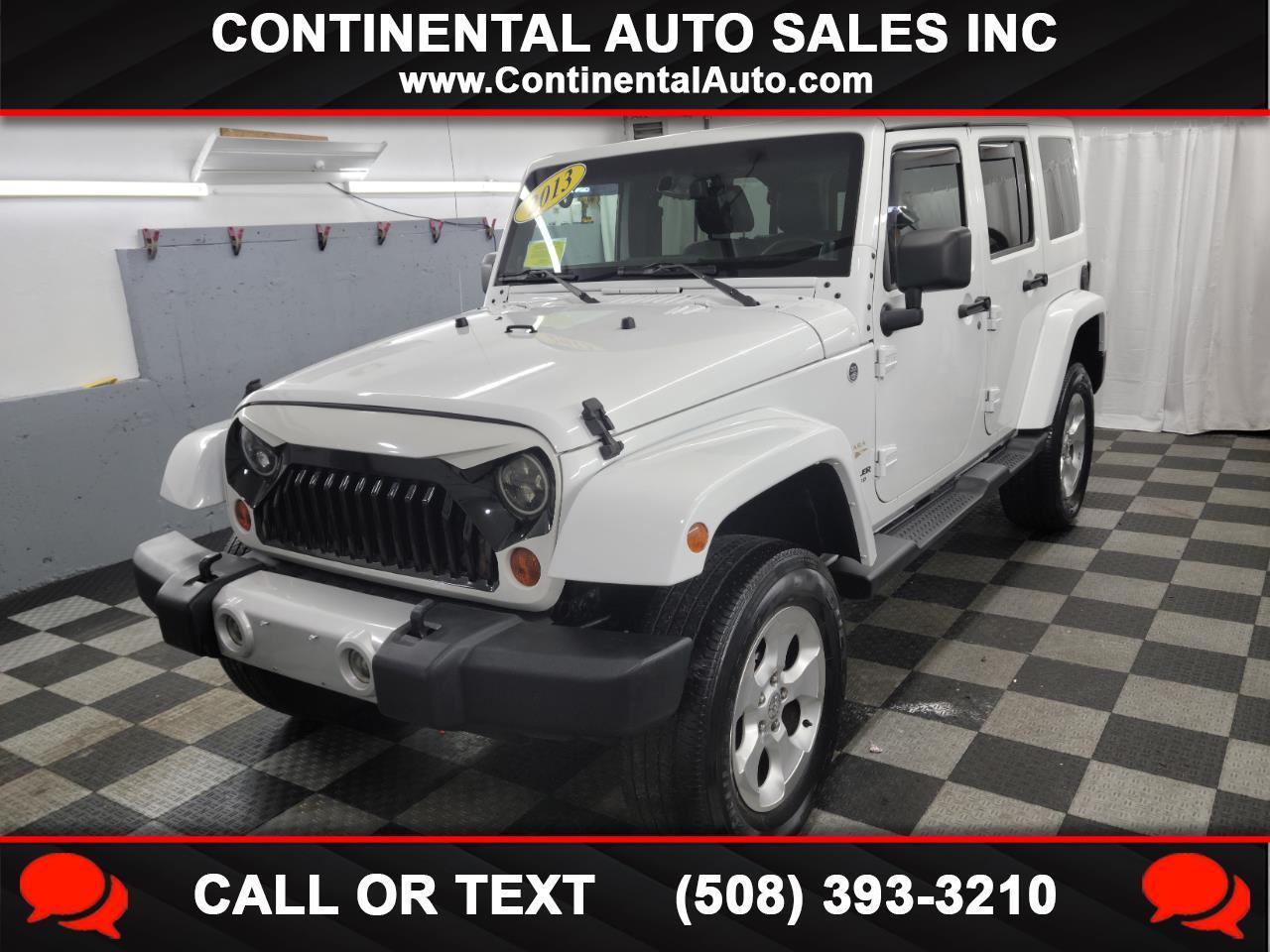 2013 Jeep Wrangler Unlimited 4WD 4dr Sahara