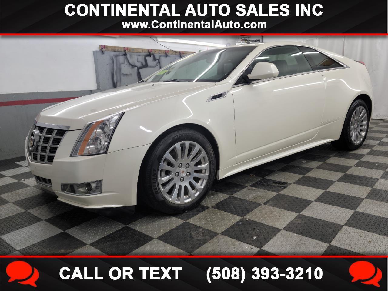 2014 Cadillac CTS Coupe 2dr Cpe Performance AWD