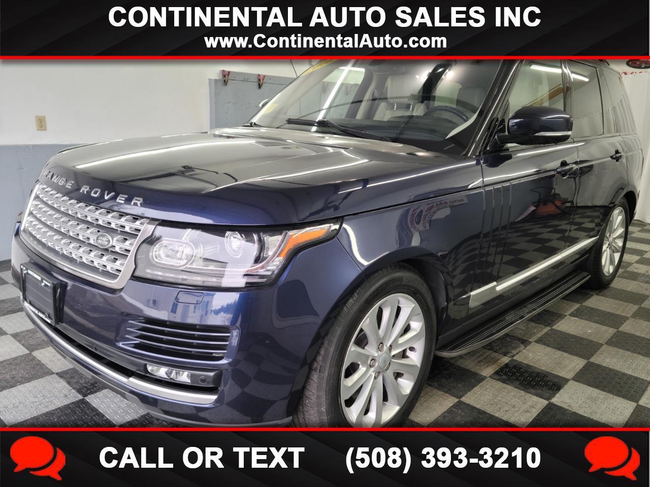 2016 Land Rover Range Rover 4WD 4dr HSE