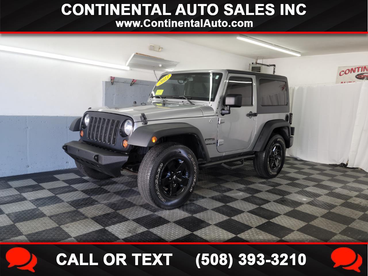 2013 Jeep Wrangler 4WD 2dr Sport