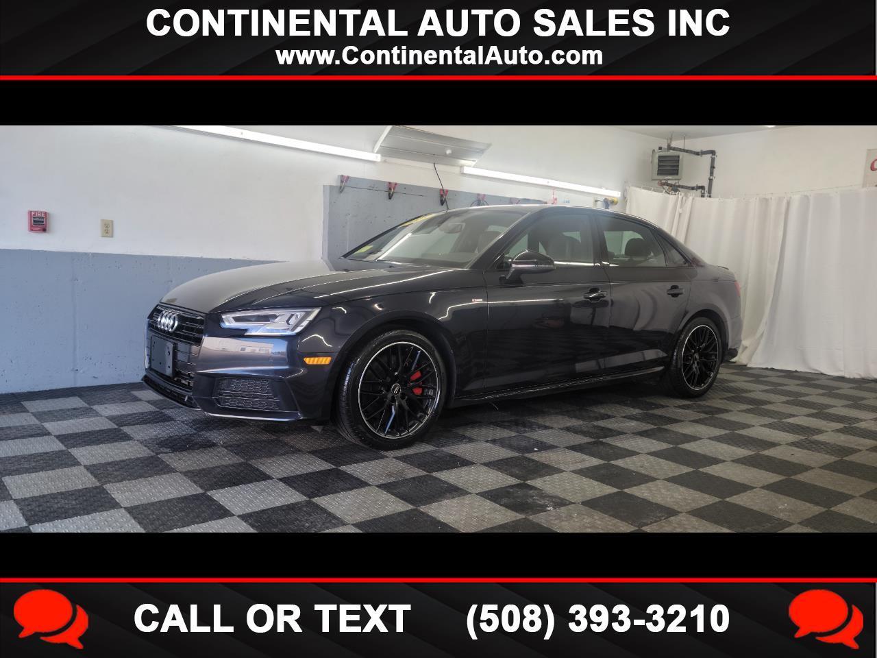 2018 Audi A4 2.0 TFSI Tech Premium Plus S Tronic quattro AWD