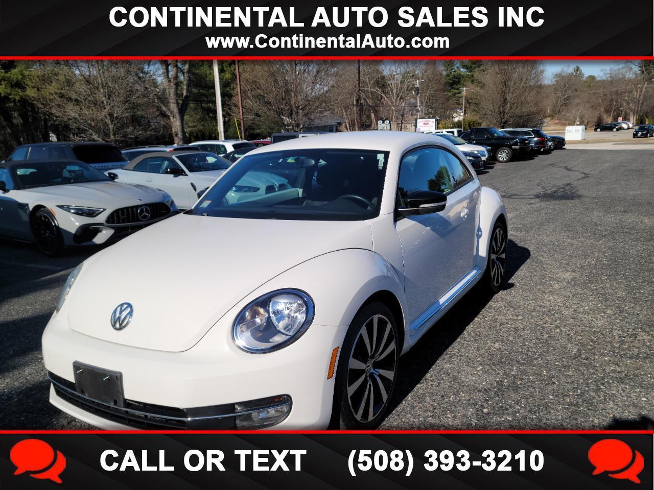 2012 Volkswagen Beetle 2dr Cpe DSG 2.0T Turbo PZEV