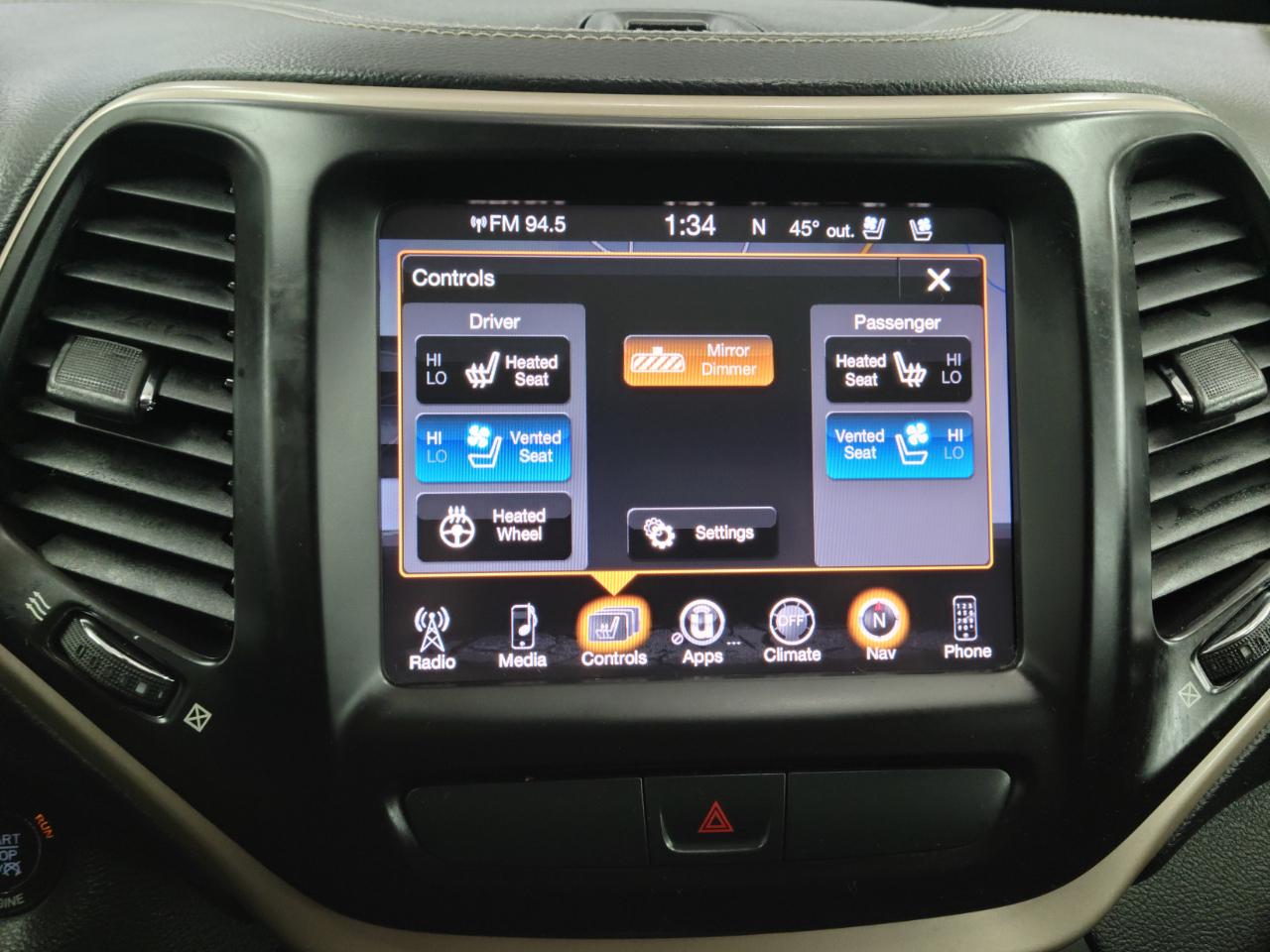 Jeep Cherokee 4WD 4dr Limited 2015