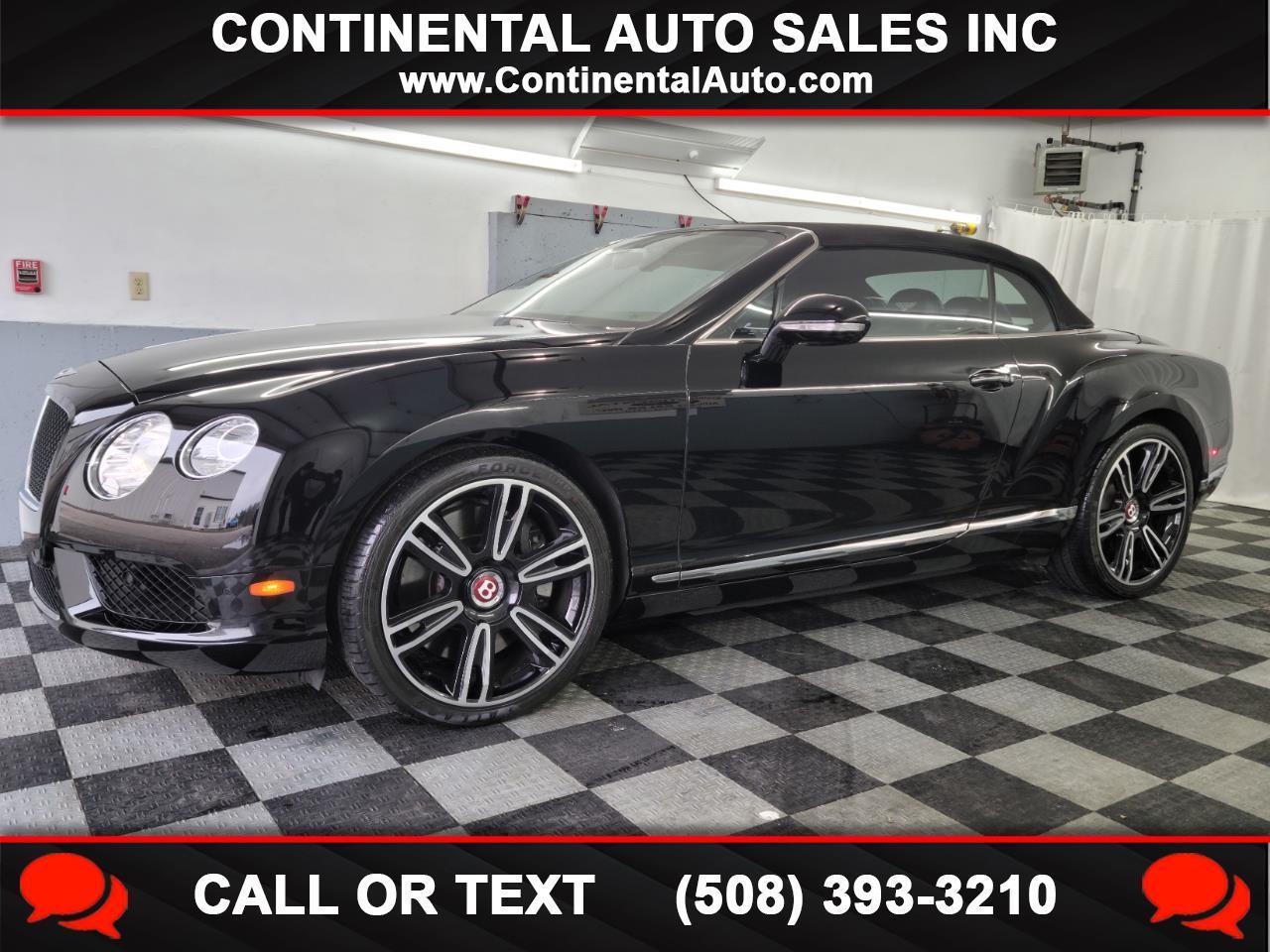 2014 Bentley Continental GT V8 2dr Conv