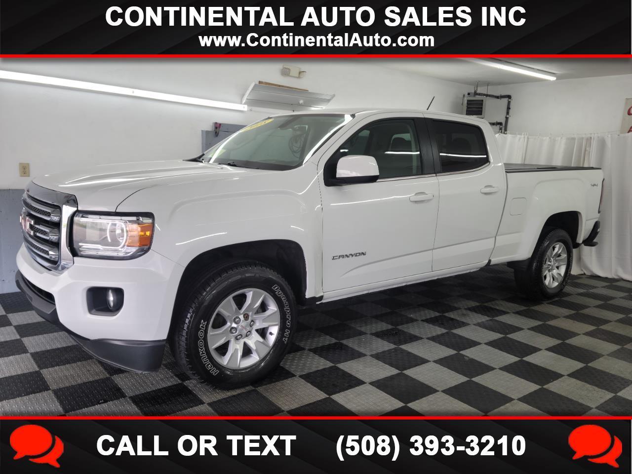 2018 GMC Canyon 4WD Crew Cab 140.5" SLE