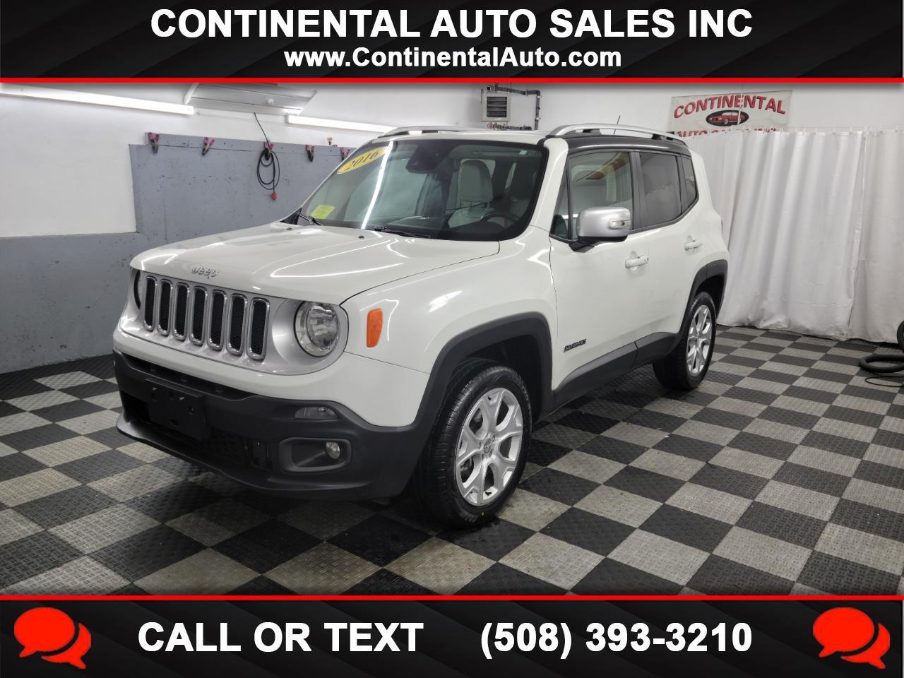 2016 Jeep Renegade 4WD 4dr Limited