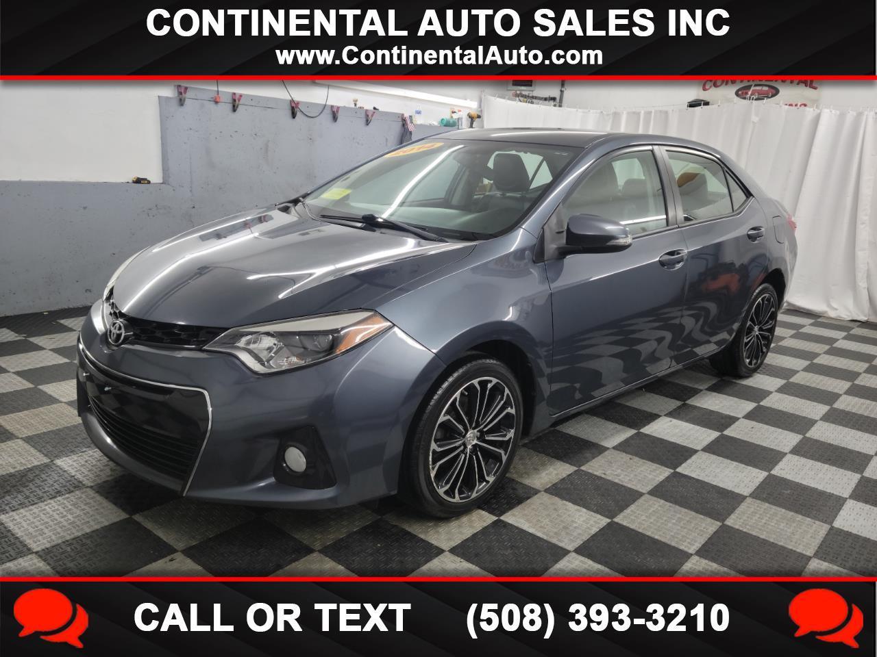 2014 Toyota Corolla 4dr Sdn CVT S (Natl)