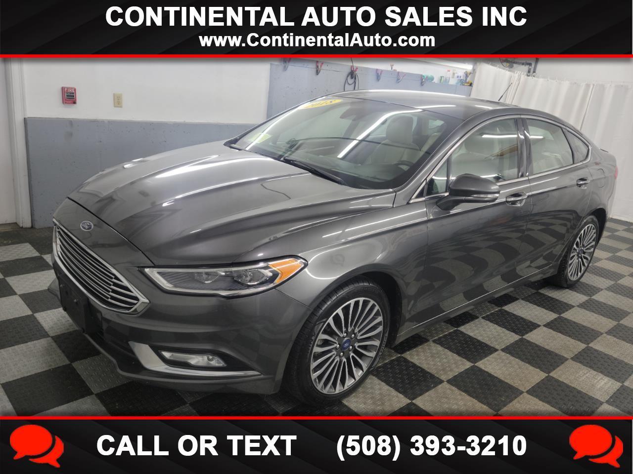 2018 Ford Fusion Titanium AWD