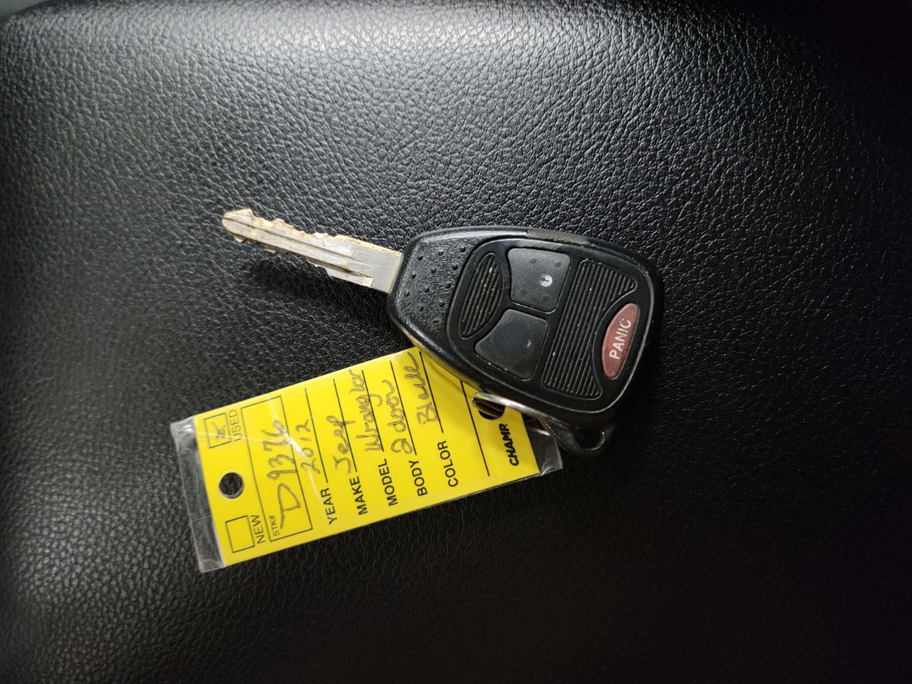 Jeep Wrangler 4WD 2dr Sport 2012