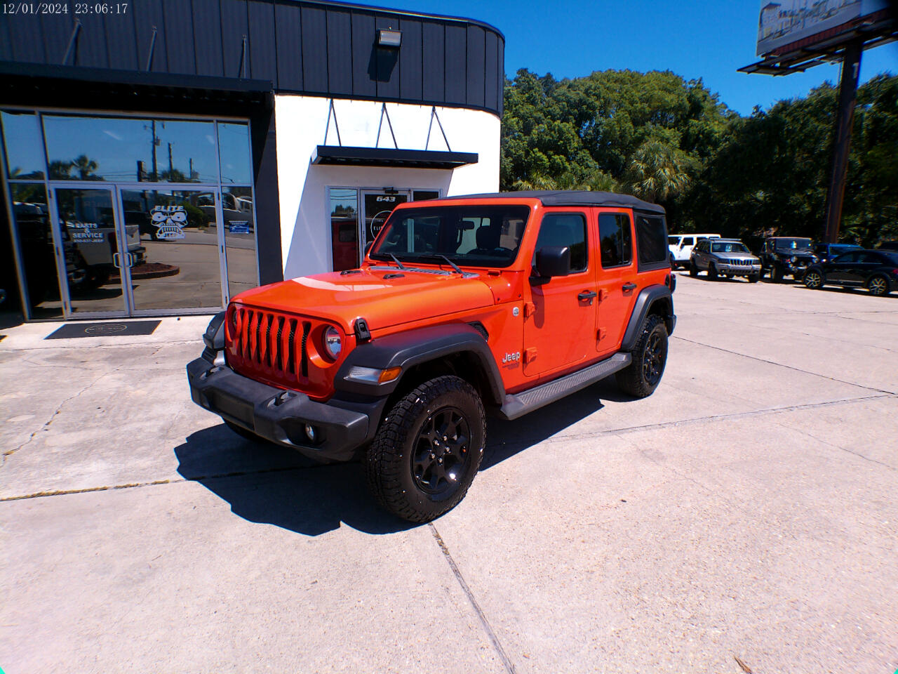 Jeep Wrangler Unlimited Sport S 4x4 2018 Jeep Wrangler Unlimited Sport S 4x4 2018
