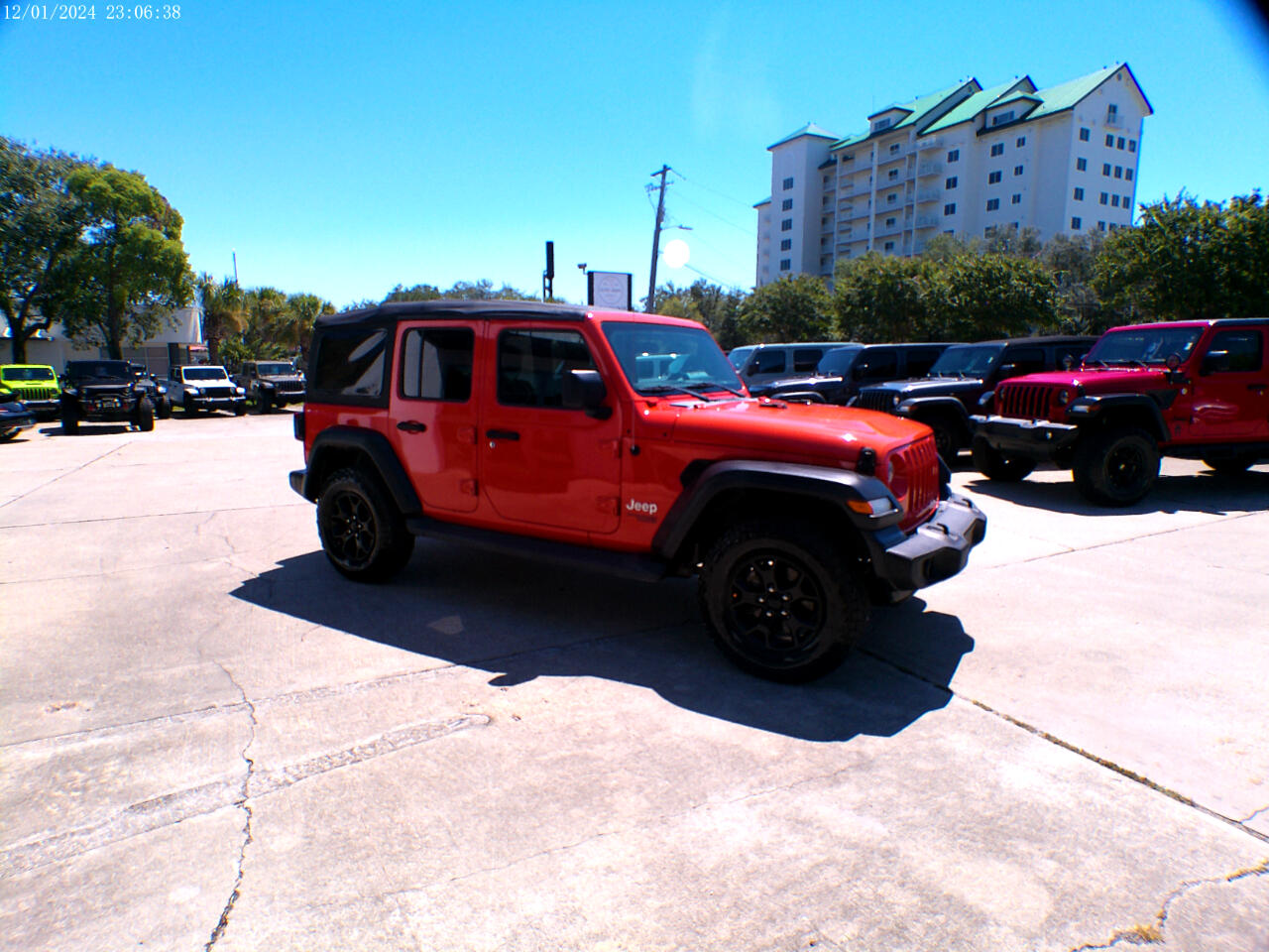 Jeep Wrangler Unlimited Sport S 4x4 2018 Jeep Wrangler Unlimited Sport S 4x4 2018