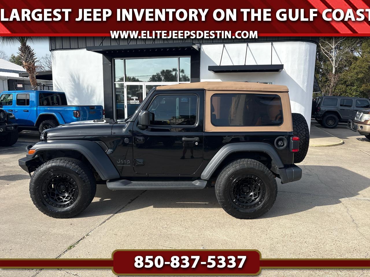2020 Jeep Wrangler Black and Tan
