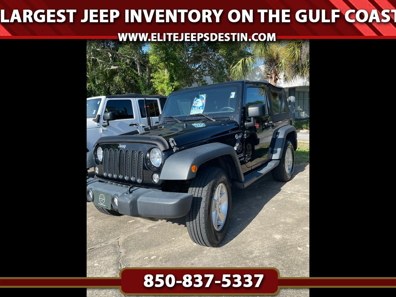 2018 Jeep Wrangler JK Sport S 4x4