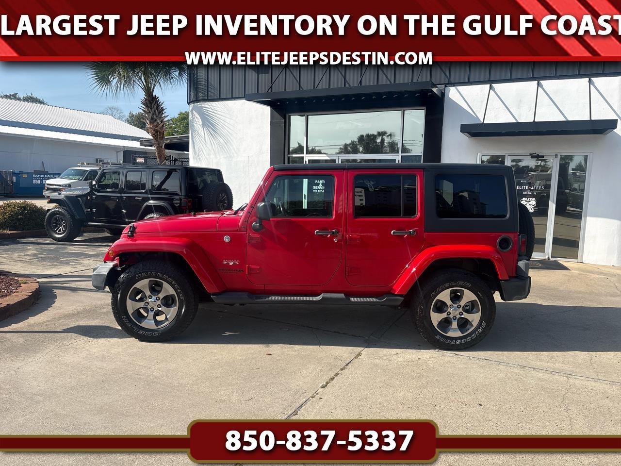 2018 Jeep Wrangler JK Unlimited Sahara 4x4