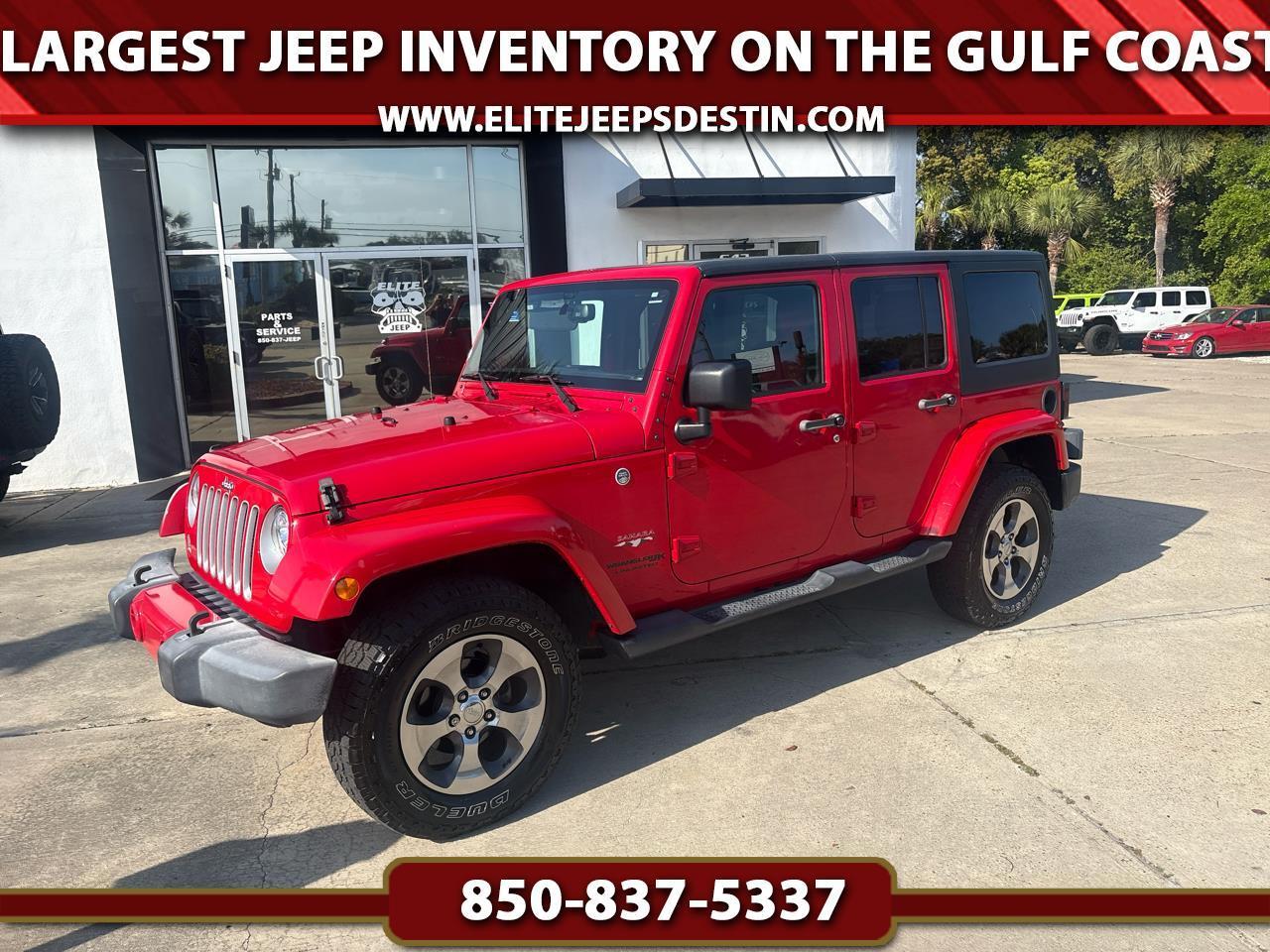 2018 Jeep Wrangler JK Unlimited Sahara 4x4