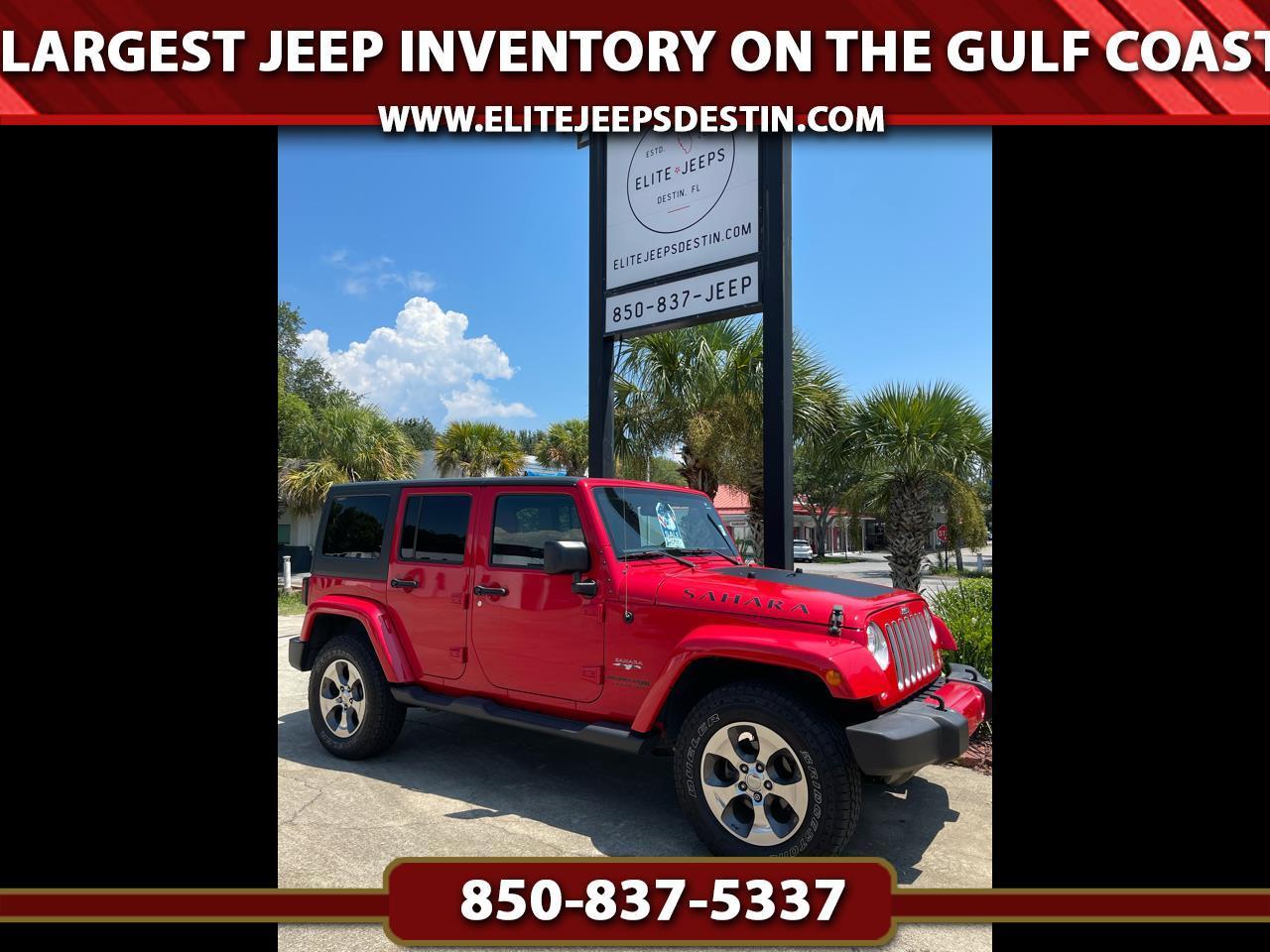 2018 Jeep Wrangler JK Unlimited Sahara 4x4