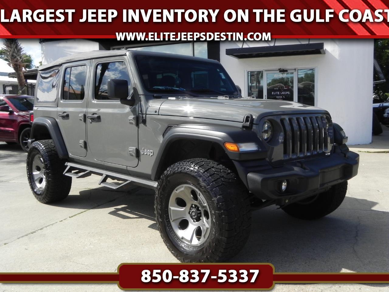 Jeep Wrangler Unlimited Sport S 4x4 2018