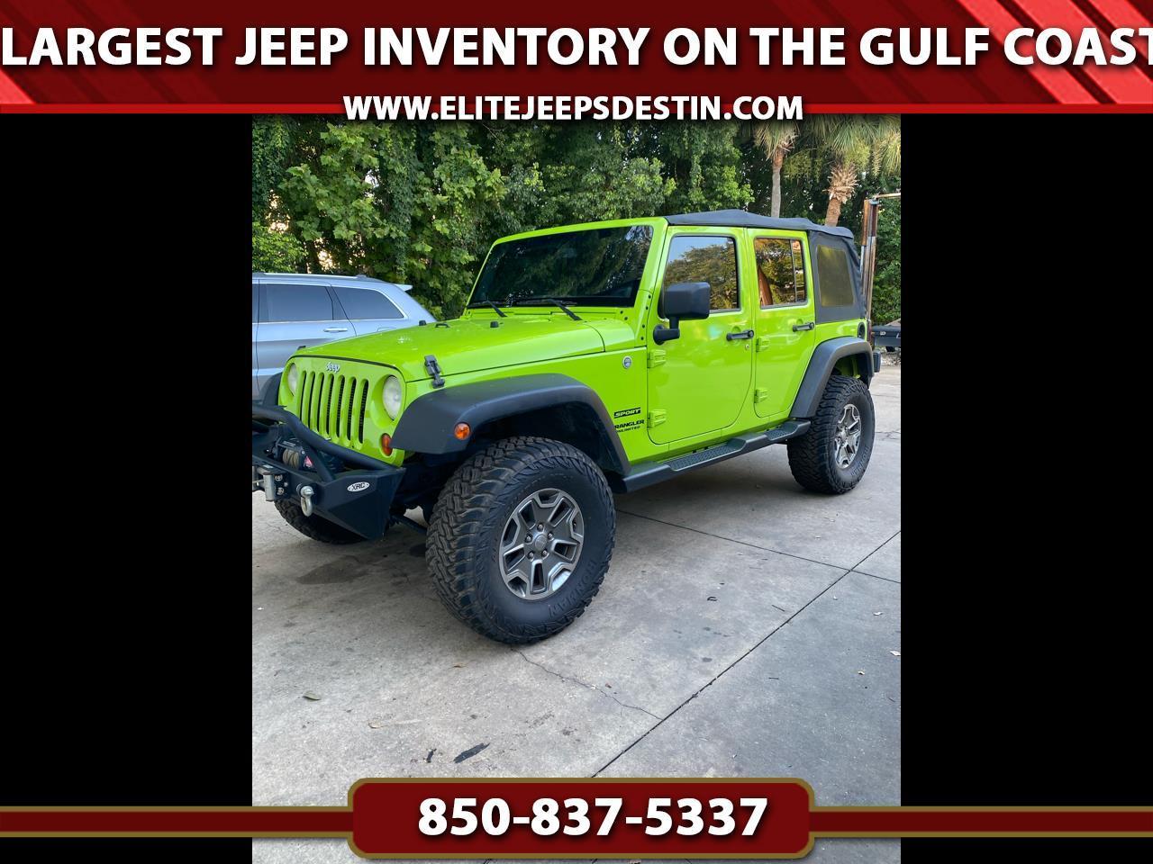 2013 Jeep Wrangler Unlimited 4WD 4dr Sport